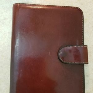 Bosca Old Leather Address Book/Weekly Minder